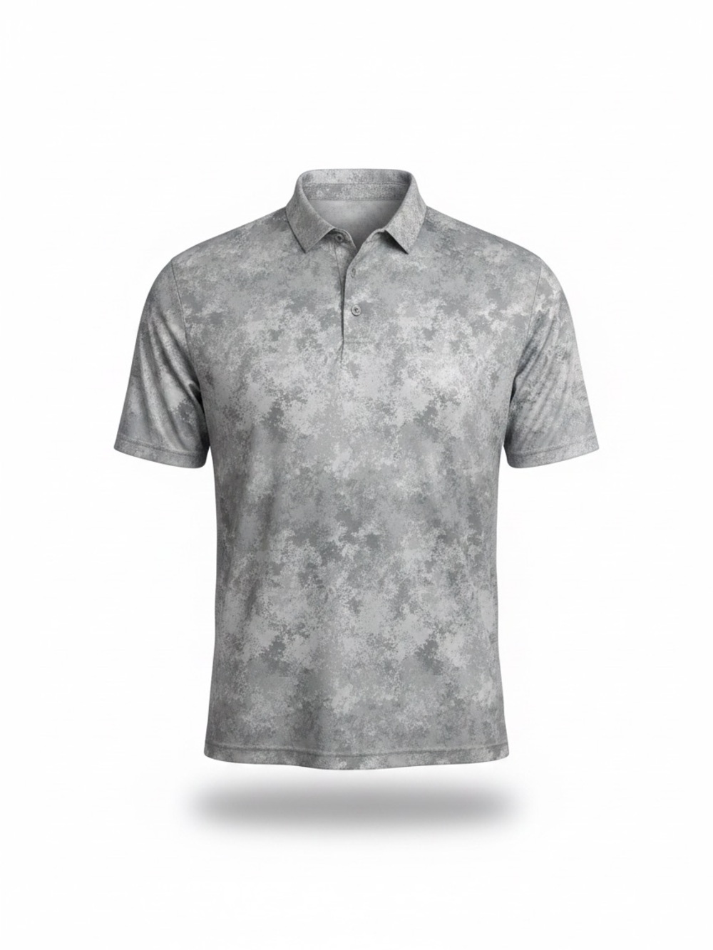 PGA TOUR Pro Series Shirt XXXL Gray Camo Golf Polo Mens 3XL